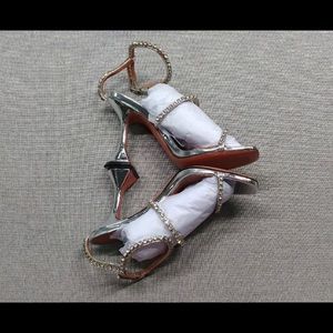 COPY - Amina Muaddi Embellished sandals